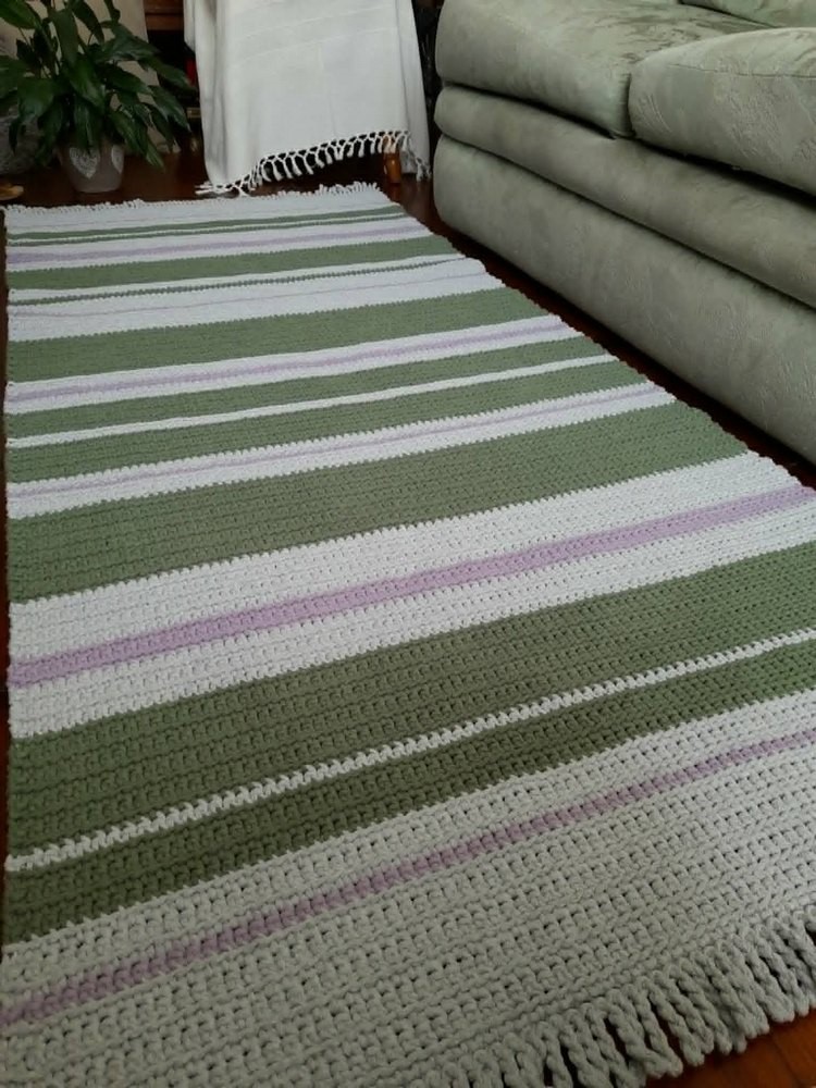 6 rug classic stripes