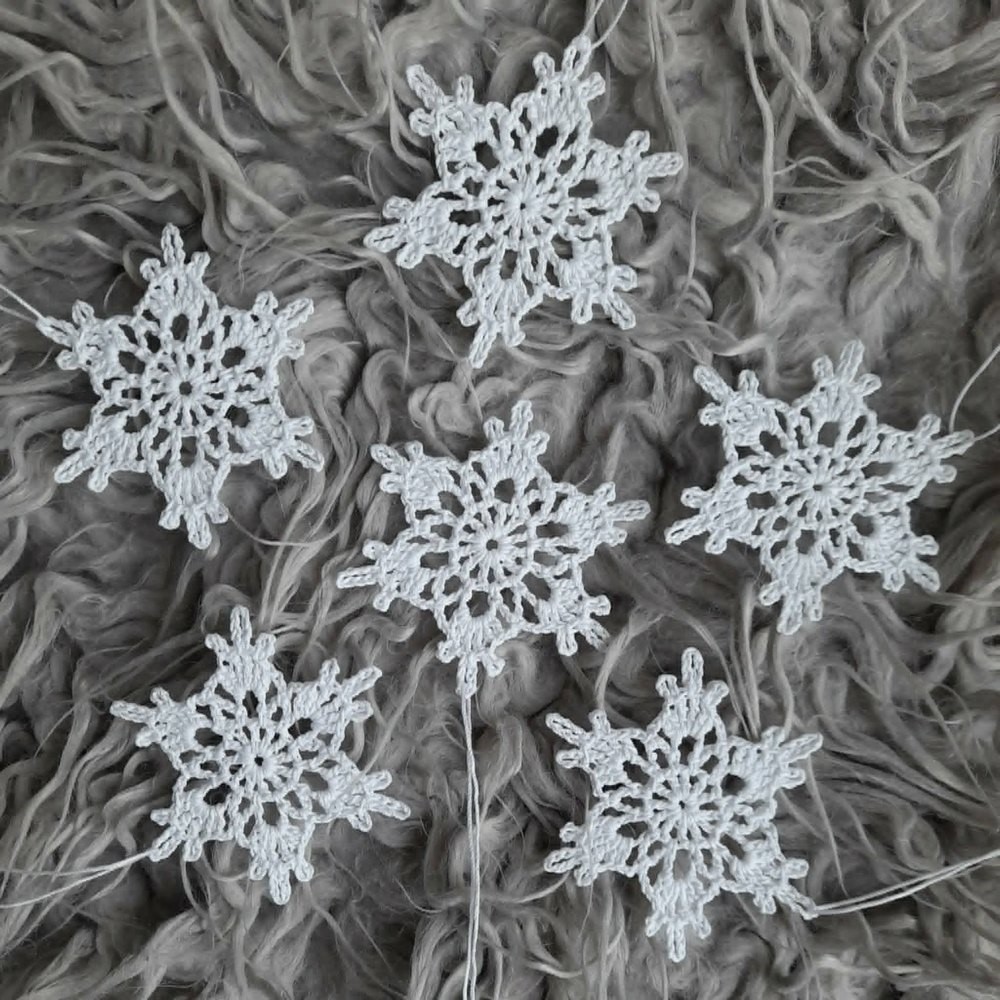 86 christmas christmasdecor lace snowflakes